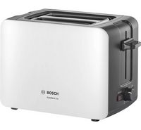 Image of Bosch ComfortLine 2s Compact Slice Toaster Plastic Body 1090W Dark GreyWhite